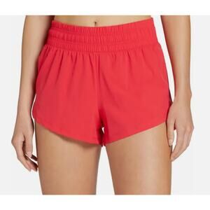 DSG Women’s High Rise Stride Running Active Shorts SIZE M Watermelon Rouge NWT